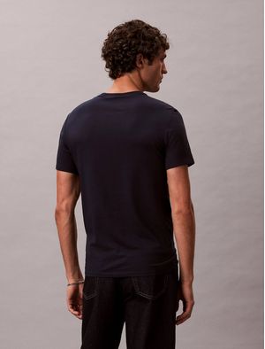 Playera-Calvin-Klein-Slim-Fit-Hombre-Azul-4LC240G-CEF