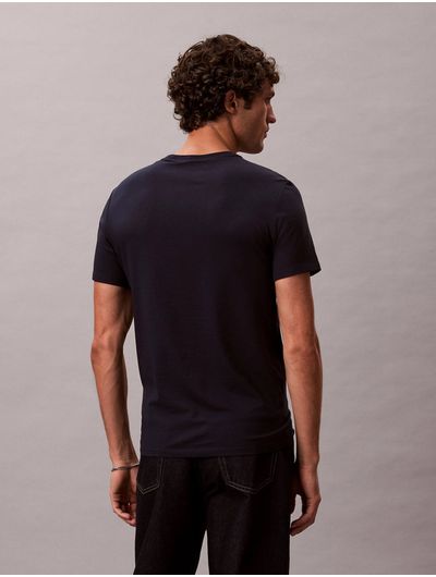 Playera-Calvin-Klein-Slim-Fit-Hombre-Azul-4LC240G-CEF