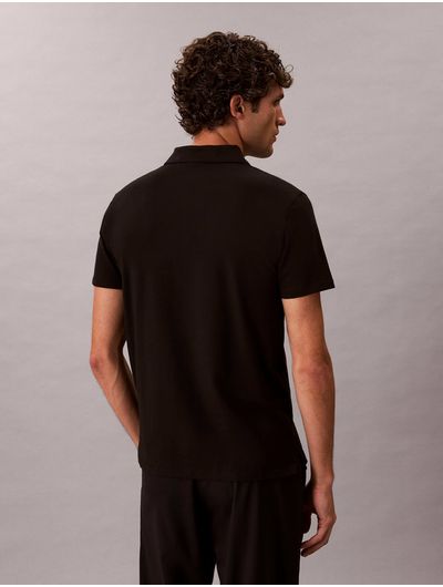 Playera-Polo-Calvin-Klein-Slim-Fit-Hombre-Negro-4LF200G-UB1