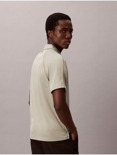 Polo-Calvin-Klein-Slim-Fit-de-Mesh-Hombre-Gris-4LF204G-PEZ