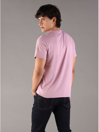 Playera-Calvin-Klein-Jersey-Clasico-con-Badge-Hombre-Lila-4RC272G-F5I