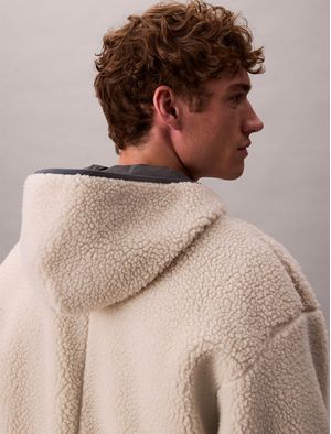 Sudadera-Calvin-Klein-Sherpa-Hombre-Beige-4RD218G-100