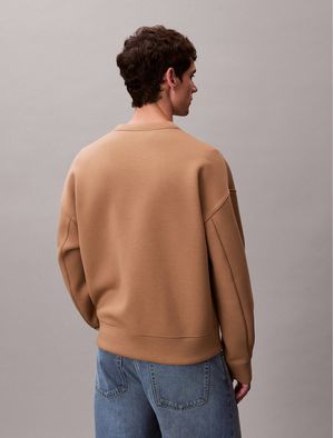 Sudadera-Calvin-Klein-Spacer-Hombre-Cafe-4RF276G-HMS