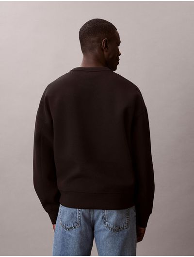 Sudadera-Calvin-Klein-Spacer-Hombre-Negro-4RF276G-UB1