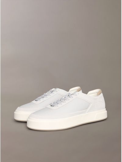 Tenis-Calvin-Klein-Basket-Cupsole-Hombre-Beige-YM0YM01354-PSX