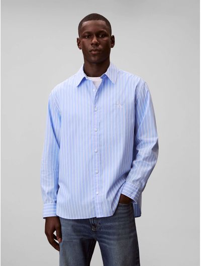 camisa-calvin-klein-poplin-relaxed-hombre-rayas