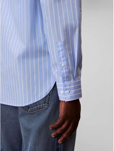 camisa-calvin-klein-poplin-relaxed-hombre-rayas