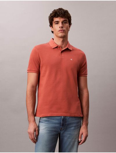 polo-calvin-klein-monograma-hombre-naranja-40em269-0kl