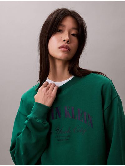 sudadera-calvin-klein-logo-graphic-crewneck-mujer-verde-47f818g-l4g