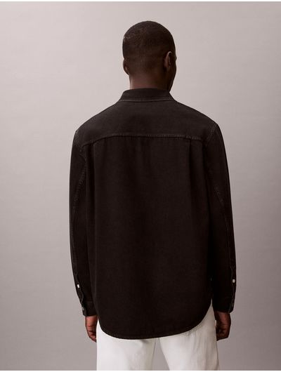 camisa-calvin-klein-90s-overshirt-hombre-negro-4rf709g-1oy