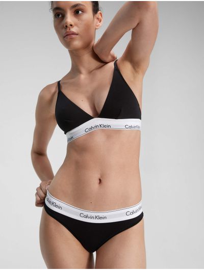 Bikini-Calvin-Klein-Modern-Cotton-Carrusel-Mujer-Negro