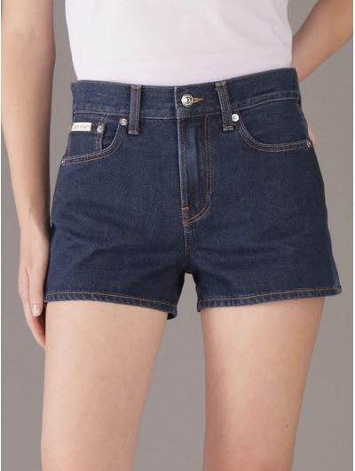 short-calvin-klein-logotipo-mujer-azul-47f768g-gwi