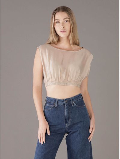 top-calvin-klein-mesh-mujer-dorado-q61155-pdz