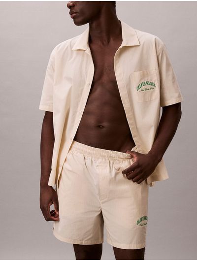 short-calvin-klein-heritage-crest-hombre-beige-nm3011-cjv