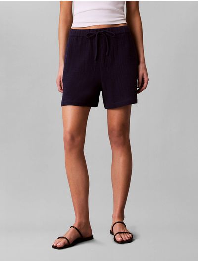 short-calvin-klein-novelty-gauze-mujer-azul-47f630g-9ei