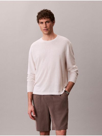 short-calvin-klein-pull-on-hombre-cafe-4lf614g-9o9