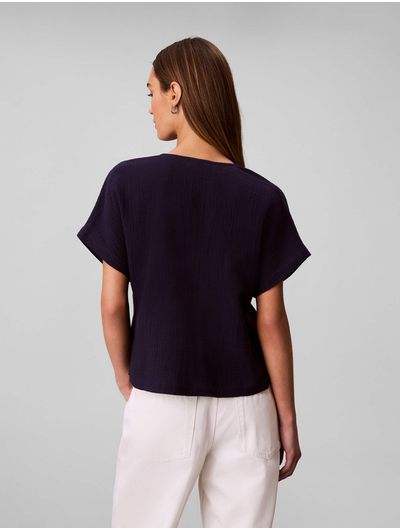 blusa-calvin-klein-neck-v-gauze-mujer-azul-oscuro-47f118g-9ei