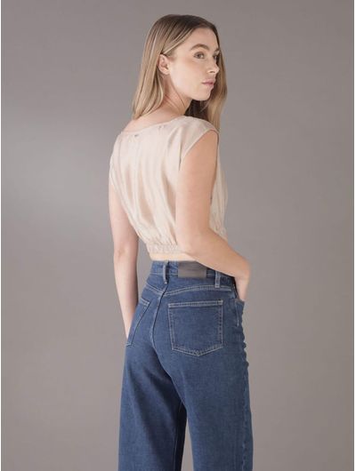 top-calvin-klein-mesh-mujer-dorado-q61155-pdz