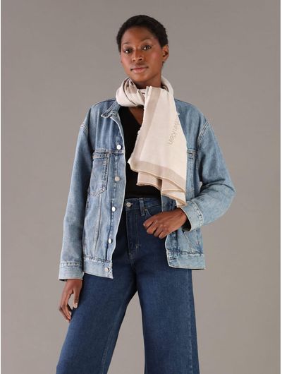 pashmina-calvin-klein-con-logo-mujer-cafe-4f8085g-vfu