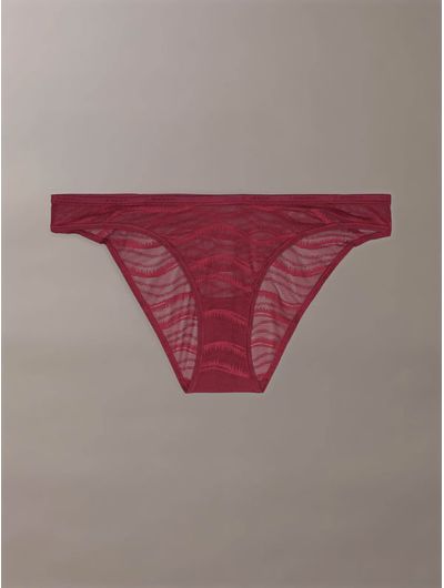 Bikini-Calvin-Klein-Sheer-Lace-Mujer-Vino-QD3972O-601