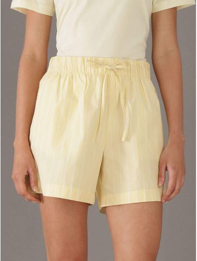 short-calvin-klein-monograma-mujer-amarillo-47f619g-4my