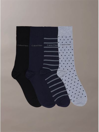 calcetines-calvin-klein-crew-paquete-de-4-hombre-multicolor-cvm211dr04-002