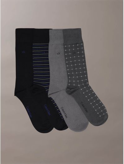 calcetines-calvin-klein-crew-paquete-de-4-hombre-multicolor-ckm253dr12-003