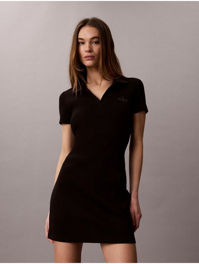 vestido-calvin-klein-polo-baby-rib-monologo-mujer-negro-47g237g-ub1