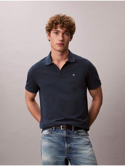 polo-calvin-klein-pique-cuello-abierto-hombre-azul-4rf215g-pq6