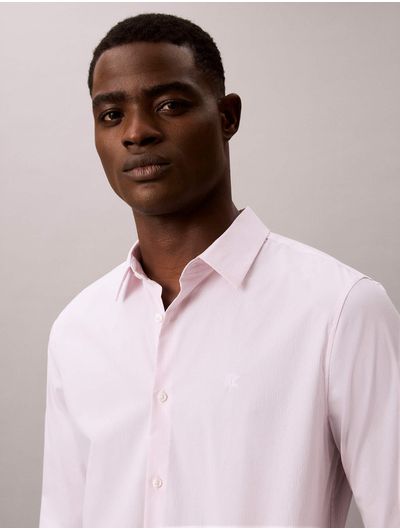 camisa-calvin-klein-stretch-rayas-slim-fit-hombre-rosa-40bm108-vtu