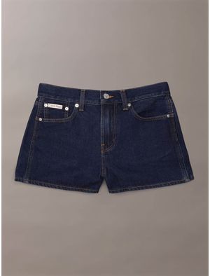 short-calvin-klein-logotipo-mujer-azul-47f768g-gwi