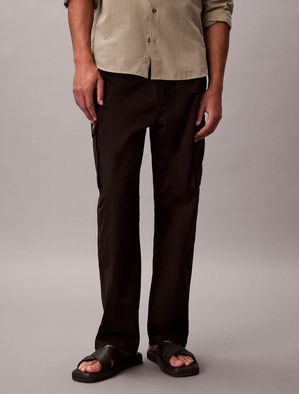 pantalon-calvin-klein-cargo-straight-pull-on-cotton-hombre-negro-40em616-002