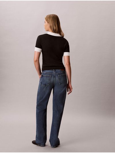 polo-calvin-klein-woven-label-mujer-negro-47g308g-ub1