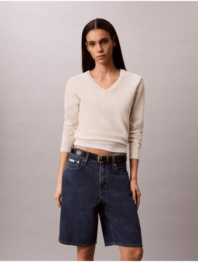 short-calvin-klein-bermuda-mujer-azul-47g717g-0bv