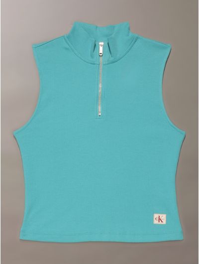 Blusa-Calvin-Klein-Jeans-con-Monologo-Bordado-Mujer-Azul-47C909G-340