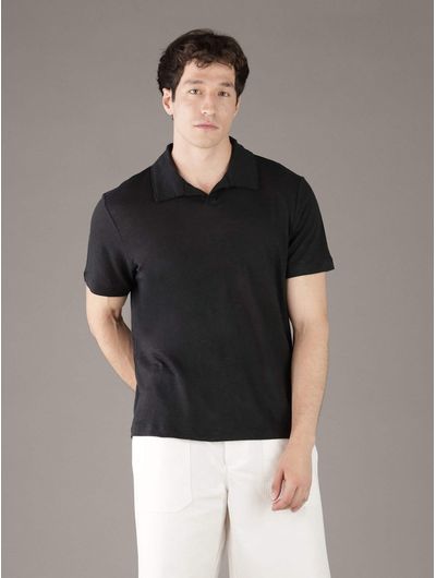 polo-calvin-klein-monograma-hombre-negro-4rg210g-ub1
