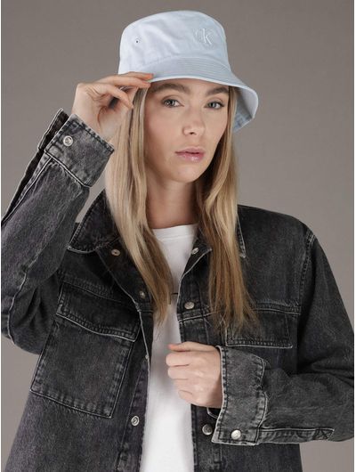 bucket-hat-calvin-klein-monograma-mujer-azul-4k5020g-c3q
