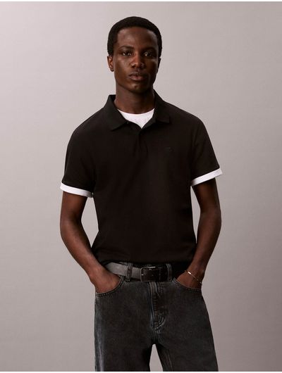 polo-slim-refined-de-pique-calvin-klein-para-hombre-color-negro-4lc254g-ub1