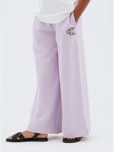 bermuda-short-con-logo-flock-calvin-klein-para-nino-color-blanco-lvcktjc45b-yas