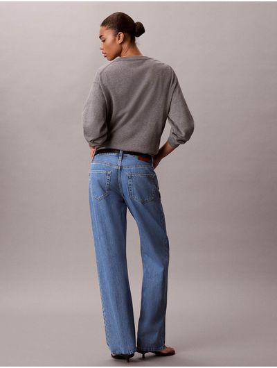jeans-rectos-estilo-90s-radio-blues-calvin-klein-para-mujer-color-azul-47g799g-yrc