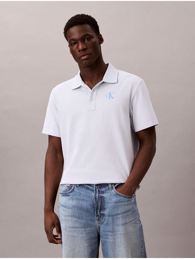 polo-casual-de-pique-con-monograma-ck-calvin-klein-hombre-blanco-4rf209g-ciq