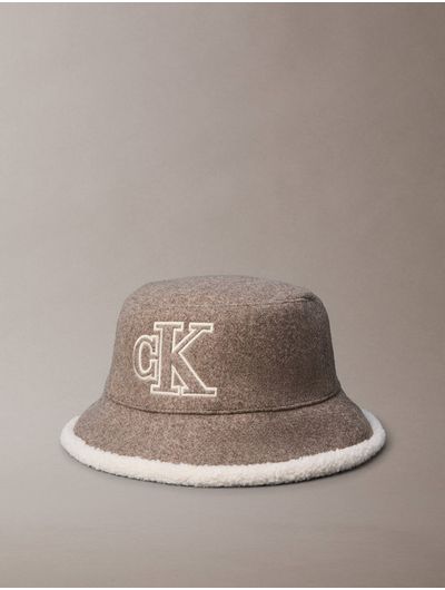 bucket-hat-reversible-sherpa-calvin-klein-mujer-cafe-4f5095g-bam